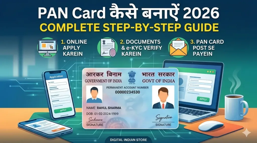 PAN Card Kaise Banwaye 2026