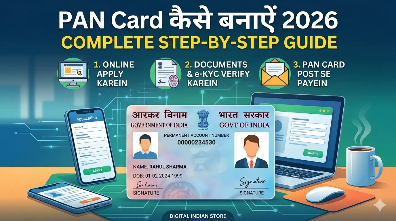PAN Card Kaise Banwaye 2026