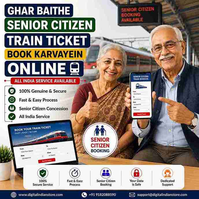 Railway Ticket PNR Status & Train Enquiry Online | Railway Ticket Inquiry Service | Fast, Secure & Reliable | Digital Indian Store