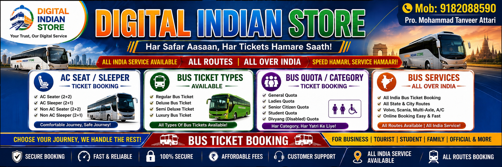 Bus Ticket Booking Online